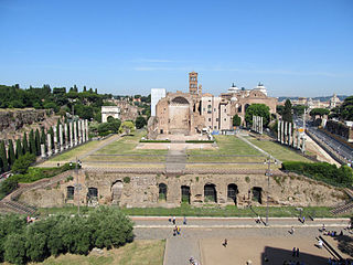 <span class="mw-page-title-main">Temple of Venus and Roma</span> Largest temple in Ancient Rome, 121 AD