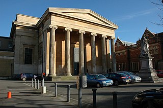 <span class="mw-page-title-main">Shire Hall, Worcester</span> County building in Worcester, Worcestershire, England