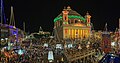 The feast of St Mary in Mosta, Malta