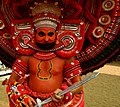 Theyyam at Andaloorkavu Thalassery Bali-Sugreev Yudham battle