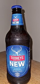 A 375ml bottle of Tooheys New Tooheys New. 375 mL bottle.jpg