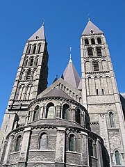 The cathedral of Notre Dame de Tournai