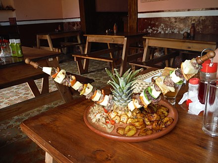 A meal in Trinidad