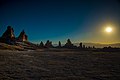 Trona Pinnacles at Sunrise Late Winter.jpg by John R Savageau