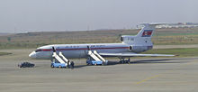 Tupolev Tu-154B nella livrea della nordcoreana Air Koryo