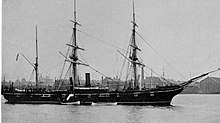 The first USS Kearsarge USS Kearsarge (1861).jpg