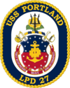 USS Portland (LPD-27) ship's crest