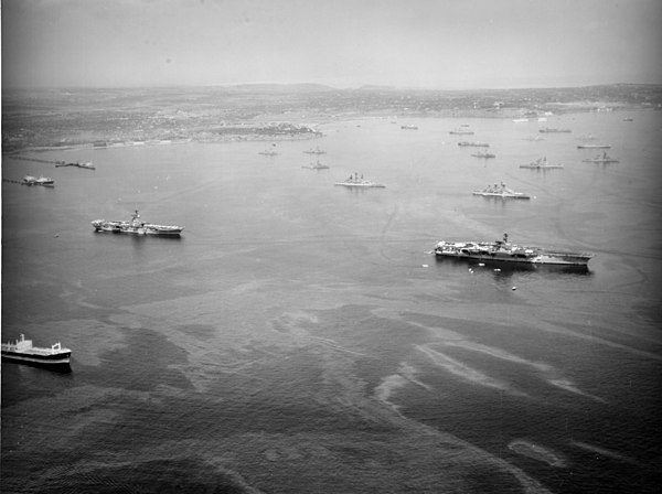 U.S. ships in Sicily, 1965