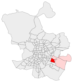 Location of Valdebernardo