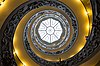Vatican Museums Spiral Staircase Looking Up 2012.jpg