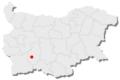 Location of Velingrad