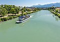 English: Passenger ship "Landskron" on the Drava Deutsch: Passagierschiff „Landskron“ auf der Drau