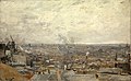 Vincent van Gogh: Pohled na Montmartre (1886)