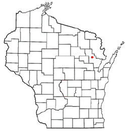 Bagley, Oconto County, Wisconsin'in konumu