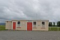 English: Toilets at Glenmark railway station at Waipara, New Zealand