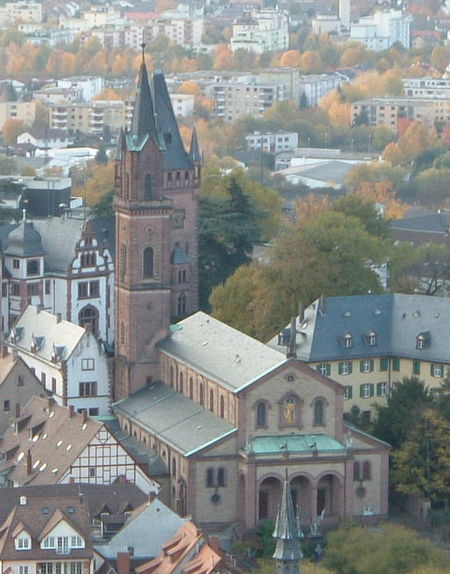 Weinheim St Laurentius Kirche 01