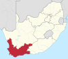 Western Cape in South Africa.svg