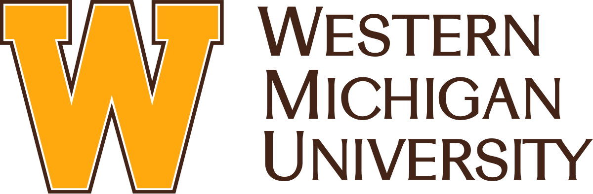 [Image: 1200px-Western_Michigan_University_wordmark.svg.png]