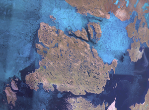 King William Island satellite image