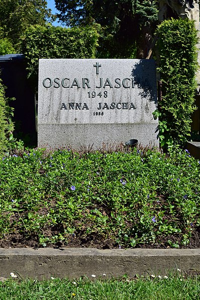 File:Wiener Zentralfriedhof - evangelischer Teil - Oscar Jascha.jpg