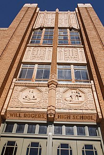 <span class="mw-page-title-main">Will Rogers High School</span> Public school in Tulsa, Oklahoma, United States