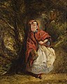 Dolly Varden. Signed and dated 1843. Oil on panel, 57 x 47cm