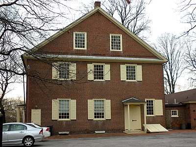 Casa de reuniones de amigos en Quaker Hill