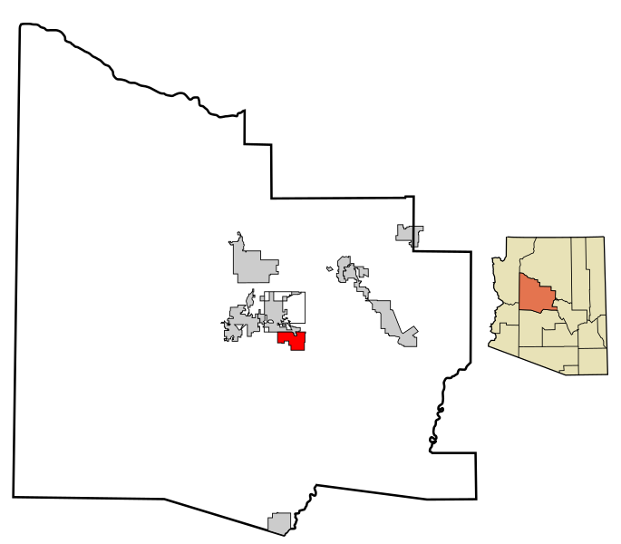 File:Yavapai County incorporated areas Dewey-Humboldt highlighted.svg