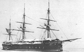 Zaragoza var et af Spaniens tidlige panserskibe