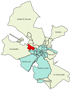 Zaragoza Mapa Junta Venta del Olivar.svg