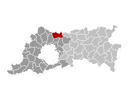 Kampenhout - Carte