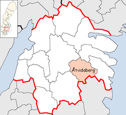 Åtvidaberg Municipality in Östergötland County.png