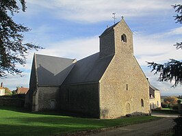 Kerk Saint-Denis in Aillières