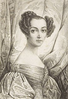 Élisa Mercœur by Auguste Belin