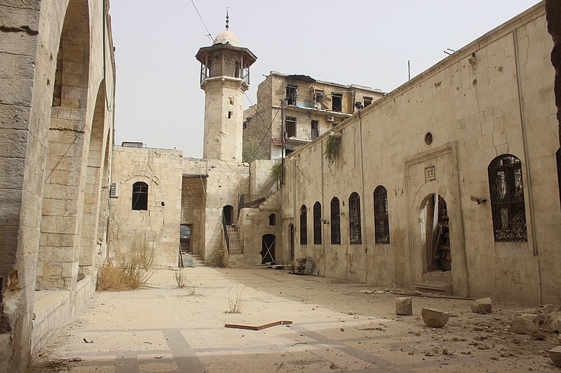 File:حرم مسجد الحدادين في حلب.jpg