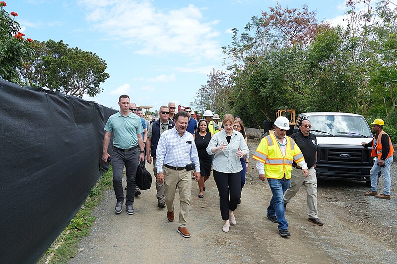 File:- Senior Official Performing the Duties of Deputy Secretary of Homeland Security, Kristie Canegallo, Travels to Puerto Rico and the U.S. Virgin Islands (53649625034).jpg