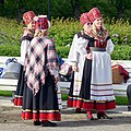 * Nomination Group of dancers after their performance --Virtual-Pano 14:36, 25 February 2023 (UTC) * Decline  Oppose Sorry, but the focus is on the obscured women in the back. Persons in the front are not sharp --Jakubhal 15:39, 25 February 2023 (UTC)