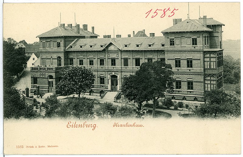 File:01585-Eilenburg-1901-Krankenhaus-Brück & Sohn Kunstverlag.jpg