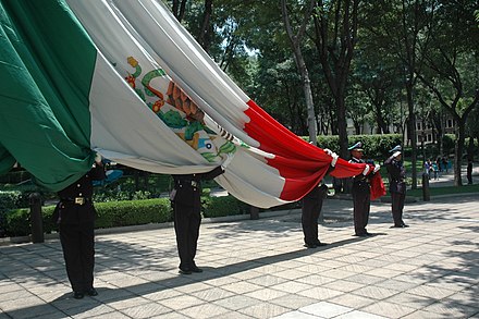 Flag Of Mexico Wikiwand