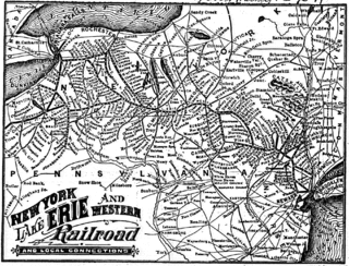 Erie Railroad former railroad that operated in the northeastern United States