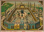 1900-tals vy av Masjid al-Haram.