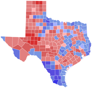 1990 Texas gubernatorial election results map by county.svg