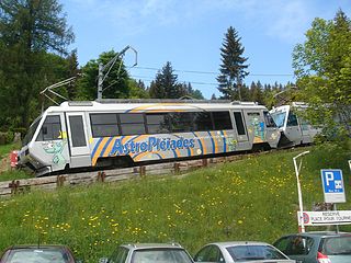 Chemins de fer électriques Veveysans railway line