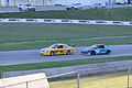 A close battle racing in GTL at the 2013 SCCA National Championship runoffs.   This file was uploaded with Commonist.