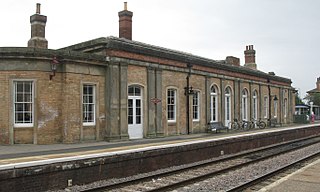 Newark Castle railway station Grade II listed railway station in Nottinghamshire