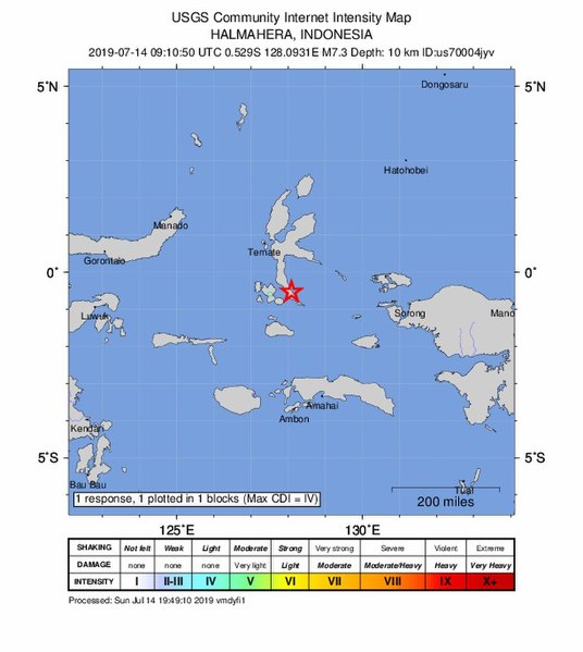 File:2019-07-14 Halmahera, Indonesia M7 earthquake intensity map (USGS).jpg
