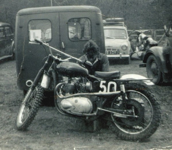 An unrelated and irrelevant Triumph-BSA off-roader