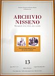 La rivista Archivio Nisseno