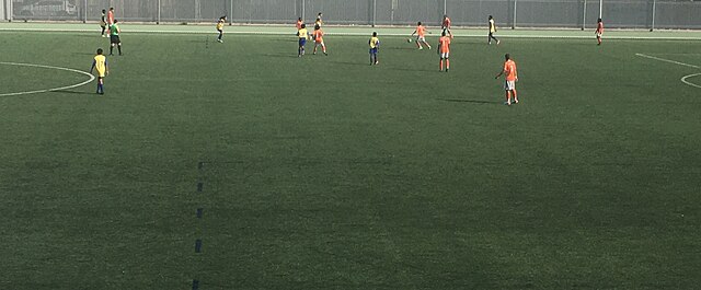 ACBB Under-14's side playing against Entente SSG during a U14 Régional 2 match.