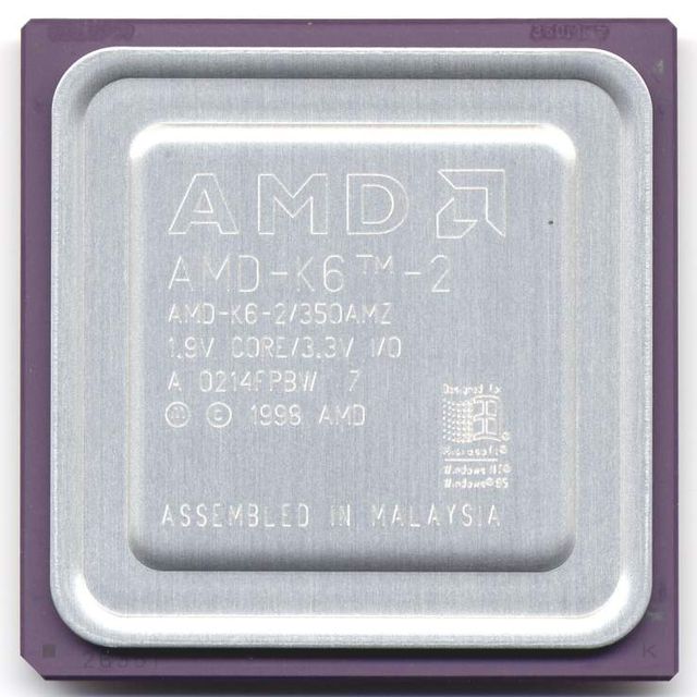 AMD K6-2 500MHz リテールBOX品